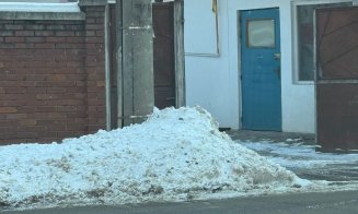 Unde poți sesiza zăpada neridicată în Cluj-Napoca