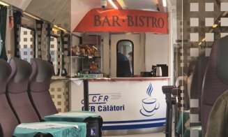 Așa arată noul vagon bar-bistro CFR de pe ruta Cluj–Brașov: Ce mănânci și cât plătești. “Surprinzător de ieftin”