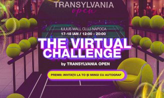 Participă la competiția de tenis virtual din Iulius Mall și câștigă o invitație dublă la Transylvania Open!