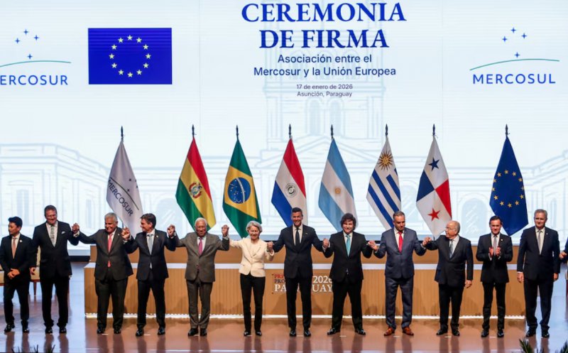 Moment istoric! UE și Mercosur au semnat un acord de liber schimb după 25 de ani de negocieri