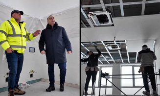 Gerul nu oprește lucrările la hub-ul educațional din Borhanci / Tarcea: 'Stadiu avansat atât la școală, cât și la liceu'