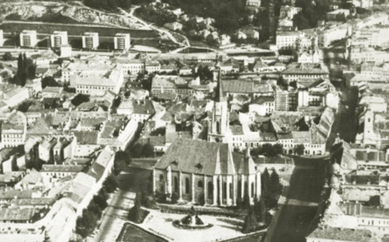 Panorama vechii cetăți a Clujului. Ghicește anul