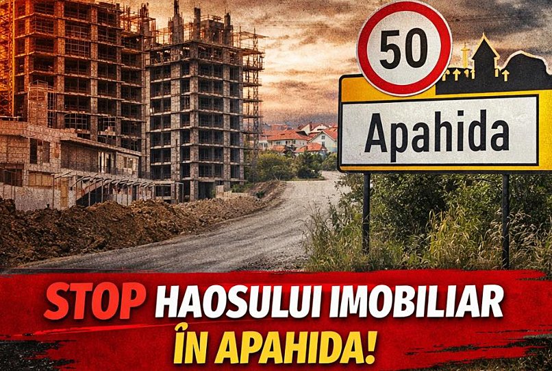 Un dezvoltator imobiliar, al cărui PUZ a fost respins de CL Apahida, a lansat o acțiune de "INTIMIDARE". Pretinde daune de 12 milioane de euro