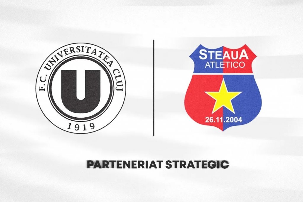 Parteneriat pentru viitor. "U" Cluj anunță colaborarea cu Atletico Sfântu Gheorghe