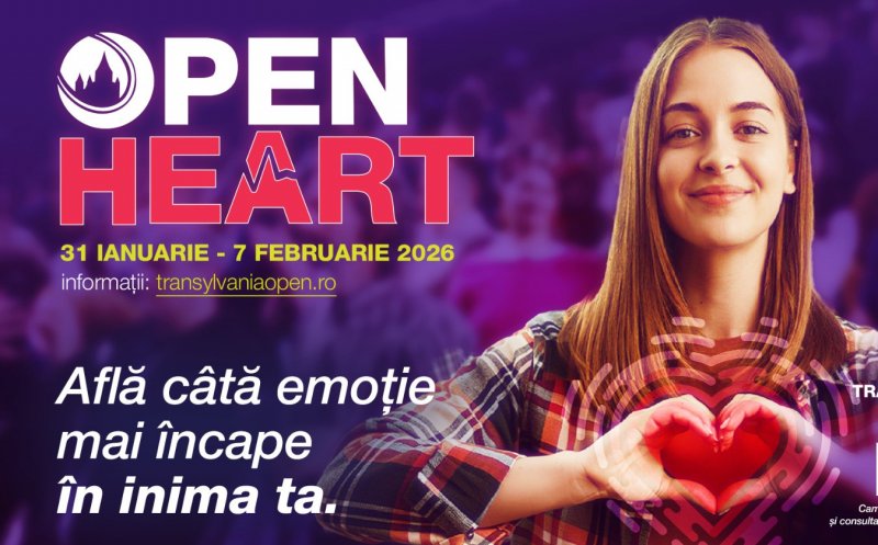 Transylvania Open lansează Open Heart, o campanie pentru sănătatea inimii