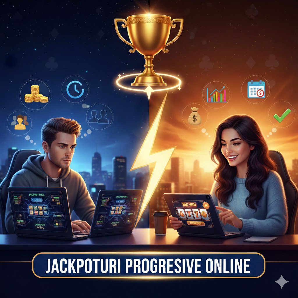 Jackpoturi progresive, cum funcționează și care sunt șansele reale să câștigi