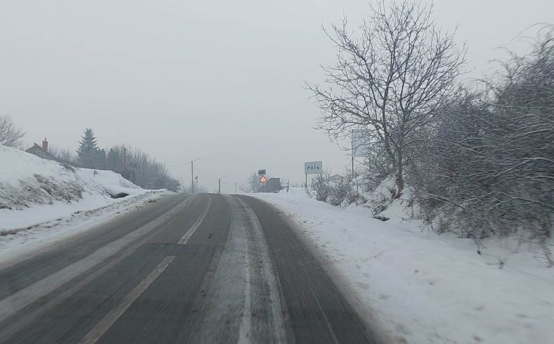 A nins iar la Cluj. Cum s-a intervenit pe drumurile județene