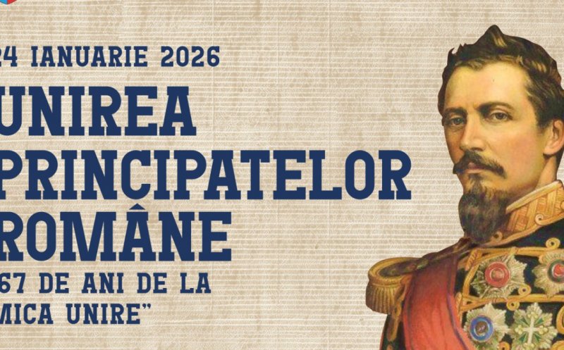 Clujul sărbătorește Ziua Unirii Principatelor Române cu defilare, concerte și iluminat festiv. Programul zilei de 24 Ianuarie