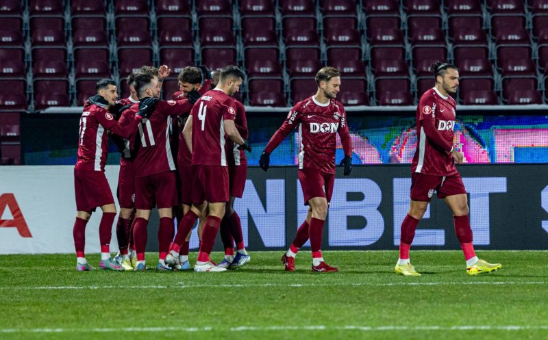 Revenire vișinie. CFR Cluj a întors rezultatul și a învins la scor FCSB
