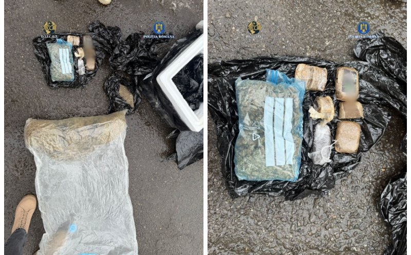 Captură impresionantă la Cluj: 2,7 kg de canabis interceptate în ultimul moment