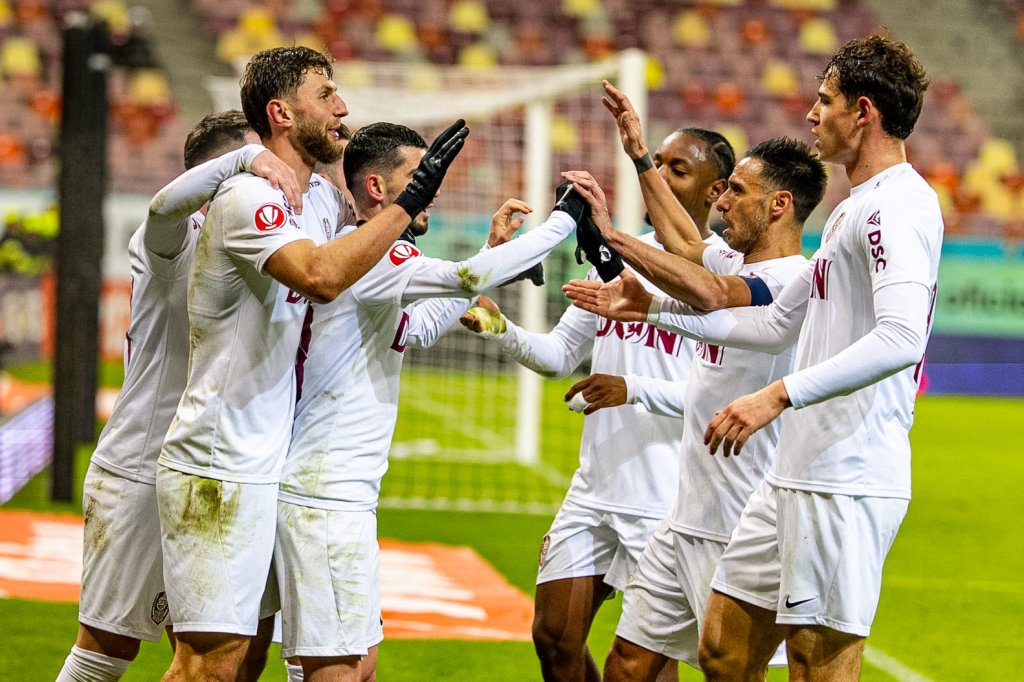 CFR continuă cursa pentru play-off. "Feroviarii" primesc astăzi vizita ultimei clasate