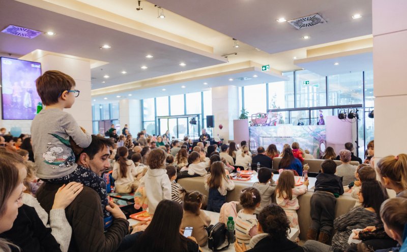 Spectacole de teatru de păpuși pentru copii, în fiecare sâmbătă, la Iulius Mall Cluj