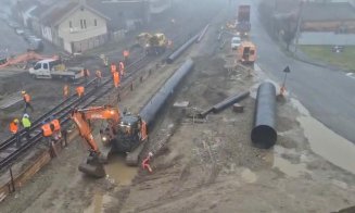 Calea ferată Cluj – Oradea – Frontieră Ungaria: Așa arată lotul pe care constructorul lucrează non-stop