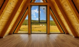 Cât costă să cumperi două cabane A-Frame în Cluj. Proprietăți într-un cadru de poveste
