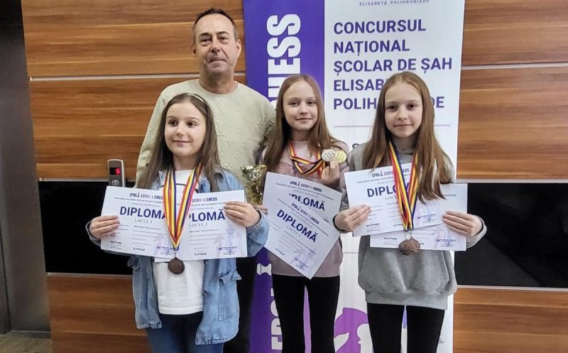 Rezultat de excepție pentru Turda: Trei șahiste, șase medalii la Naționalele de la Căciulata