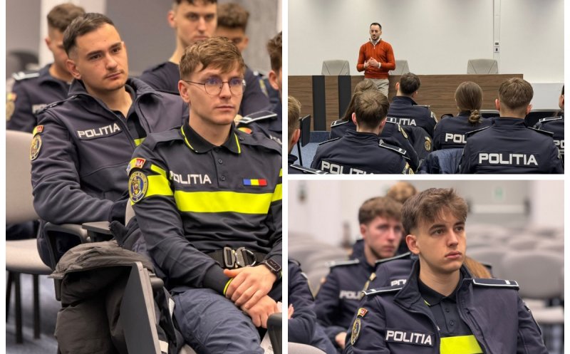 Cum sunt pregătiți noii polițiști din Cluj încă din primele zile: accent pe comunicare și imagine publică