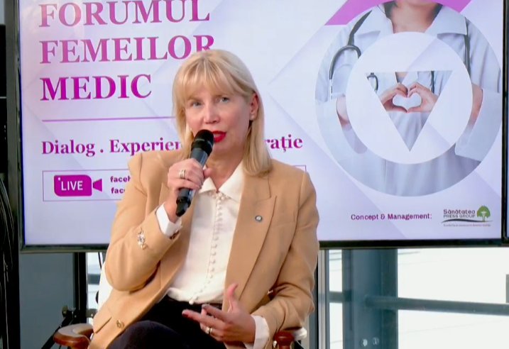 Rectorul UMF Cluj, la Forumul Femeilor Medici: "Comunicarea, empatia și comportamentul profesionist sunt esențiale pentru ca medicul să fie respectat de pacienți"