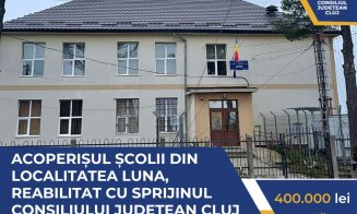 Condiții mai bune pentru sute de elevi clujeni. Investiție realizată din fondul de rezervă al județului