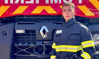 Antonio, pompier originar din Cluj, a intervenit în timpul liber și a salvat viața unui tânăr implicat într-un accident