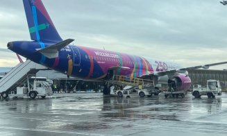 Vizită specială la Aeroportul Internațional Cluj: O aeronavă inedită a atras toate privirile