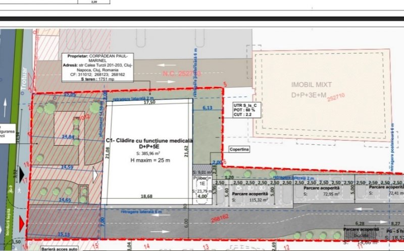 Clinică medicală cu 5 etaje, pe Calea Turzii