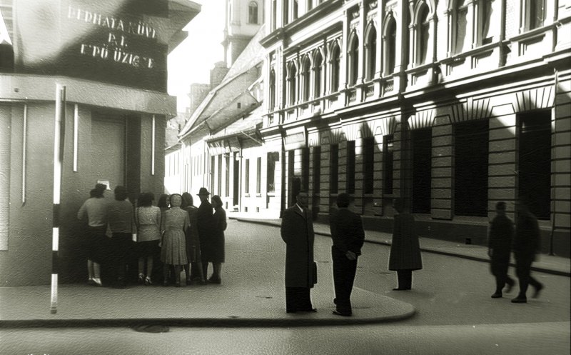 Centrul vechiului Cluj, anii '40