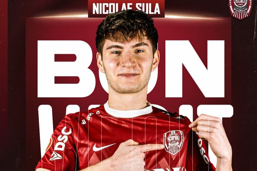 CFR Cluj a transferat un atacant. Un internațional de tineret ajunge în Gruia
