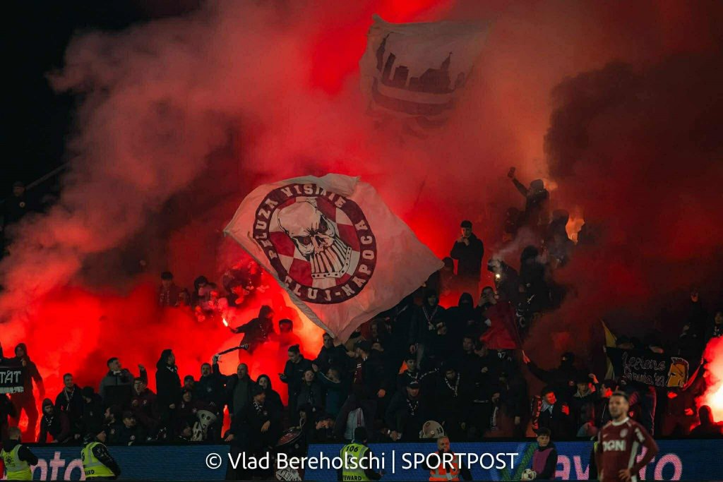 ”Peluza Vișinie” strânge bani pentru amenda încasată de CFR Cluj la derby-ul cu ”U”: ”Mureșan se chinuie să obțină bani de peste tot”