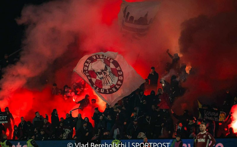 ”Peluza Vișinie” strânge bani pentru amenda încasată de CFR Cluj la derby-ul cu ”U”: ”Mureșan se chinuie să obțină bani de peste tot”