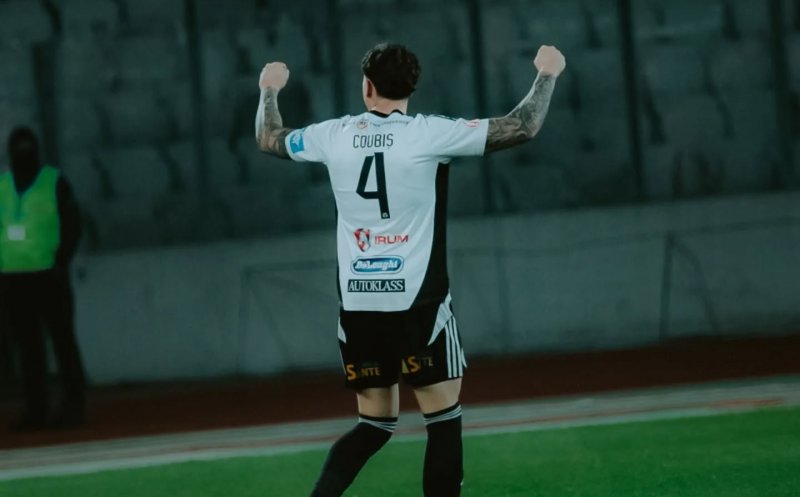 Andrei Coubiș a reușit primul gol pentru "U" Cluj. Ce spune fundașul despre evenimentele de la Derby
