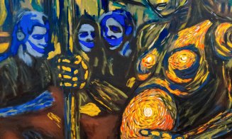 Liviu Alexa debutează ca pictor cu expoziția "Noi suntem Apocalipsa" / Lucrări de 20.000 de euro vândute în seara vernisajului