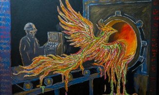 Liviu Alexa debutează ca pictor cu expoziția "Noi suntem Apocalipsa" / Lucrări de 20.000 de euro vândute în seara vernisajului