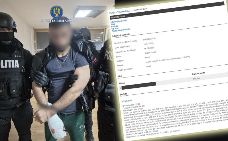 Suspectul CRIMEI din Florești a cerut arest la domiciliu / Ce a decis Tribunalul Cluj