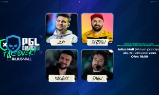 E-gaming și adrenalină la Iulius Mall Cluj: meet & greet și transmisiuni live de la PGL Cluj-Napoca 2026