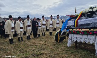Imnul minerilor, interpretat de ortacii lui Gheorghe Chindriș la căpătâiul sicriului