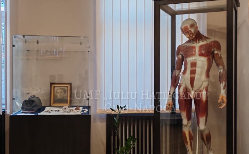 Mărturie spectaculoasă a întâlnirii dintre artă și știință la UMF Cluj. O lucrare semnată de Constantin Brâncuși, expusă la Muzeului Școlii Medicale Clujene