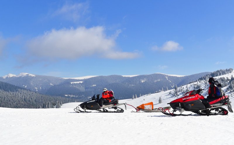 Aproape 100 de persoane salvate de pe munte în ultimele 24 de ore. Câte apeluri s-au primit de la Cluj