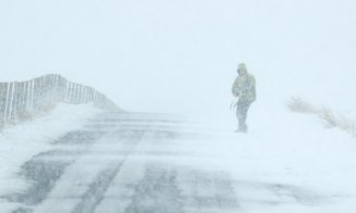 COD PORTOCALIU de ninsori și vânt puternic în Cluj. A fost emis RO-ALERT