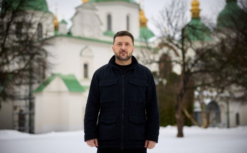 Patru ani de război. ''Volodimir Zelenski, mesaj către compatrioţi: Putin nu şi-a atins obiectivele şi nu a înfrânt poporul ucrainean''