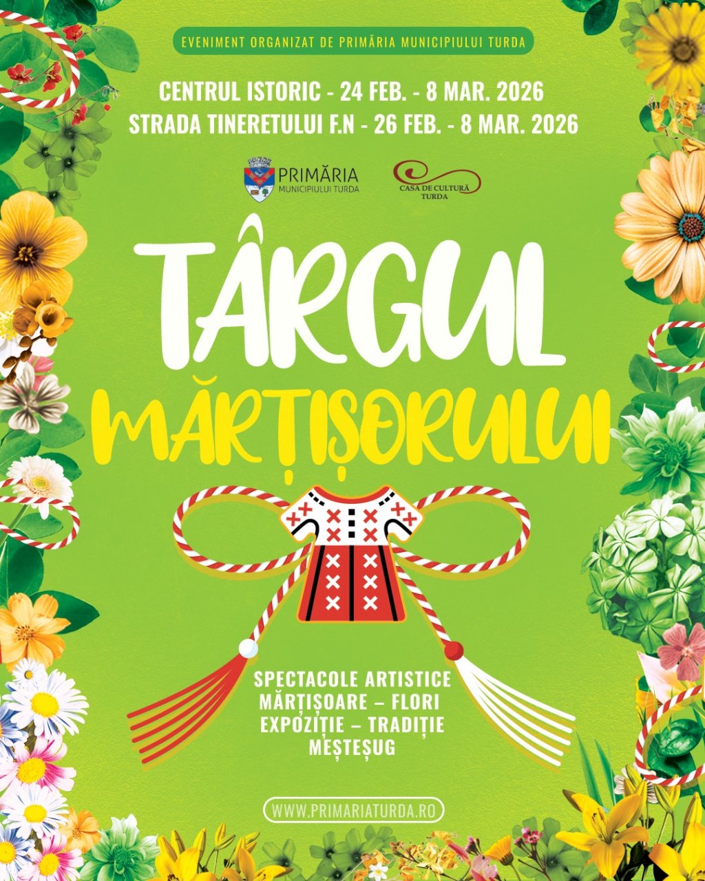 Vremea dă peste cap spectacolele din Turda: Evenimentele din Centrul Istoric, anulate