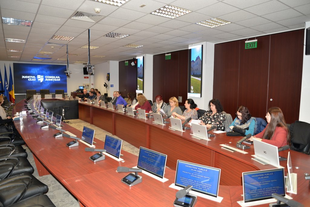 Dezbatere publică privind serviciile sociale administrate și finanțate din bugetul Clujului în anul 2026. Tișe: „Domeniu prioritar pentru noi”