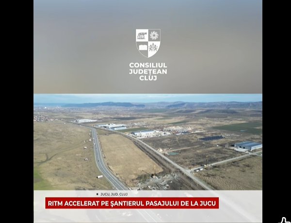 În ce stadiu sunt lucrările la pasajul de legătură dintre DN1C și Parcul Industrial TETAROM III