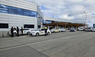 Polițiștii au luat cu asalt Aeroportul Cluj: peste 130 de persoane legitimate. Ce au descoperit