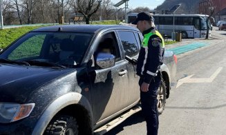 Transport de persoane și produse alimentare verificat de polițiștii clujeni. S-au dat amenzi usturătoare