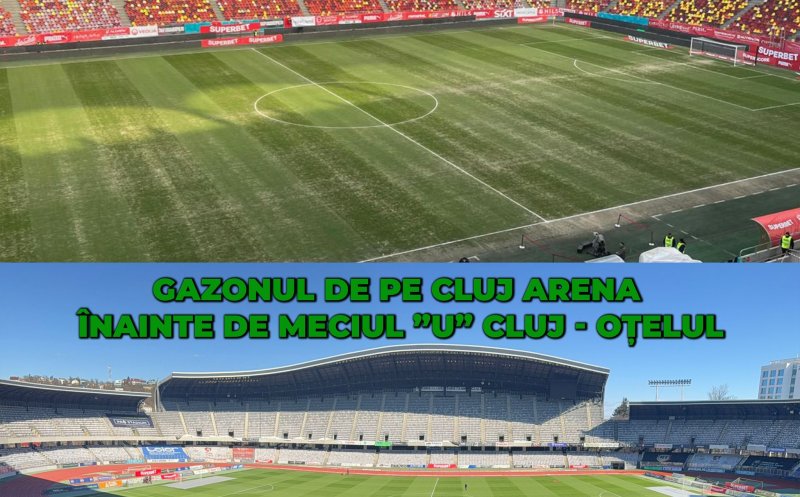 Alin Tișe, comparație între gazonul de pe Cluj Arena cu cel de pe Arena Națională: „300 de mil. euro vs 30 de mil. euro. Diferența nu e de buget. E de administrație”