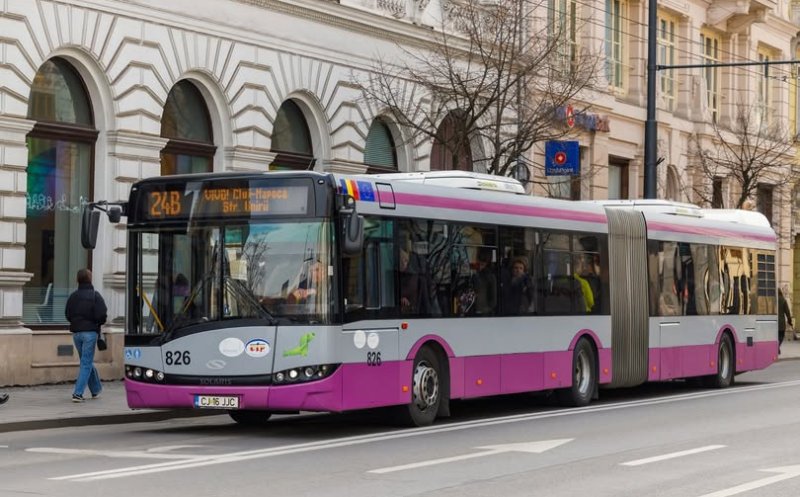 Mai multe autobuze sau trasee ajustate, de AZI, la Cluj-Napoca! Vezi liniile despre care este vorba