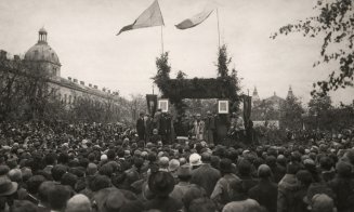 Îți dai seama ce s-a construit, în acest loc, în Cluj-Napoca. Fotografia este din 1923