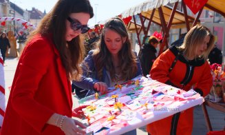 Primăvara a sosit la Turda: Târgul Mărțișorului e deschis până pe 8 martie