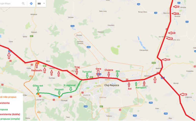 Cine va superviza lucrările la trenul metropolitan din Cluj