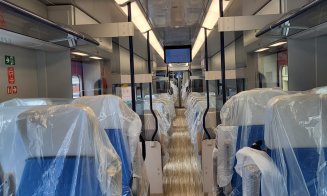 Noul tren electric care va lega Clujul de alte mari orașe din țară. Cum arată Alstom Coradia Stream în interior